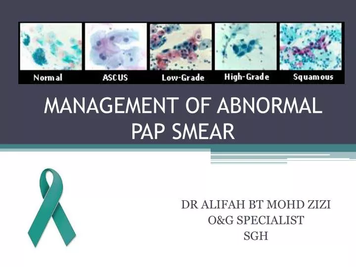 management of abnormal pap smear