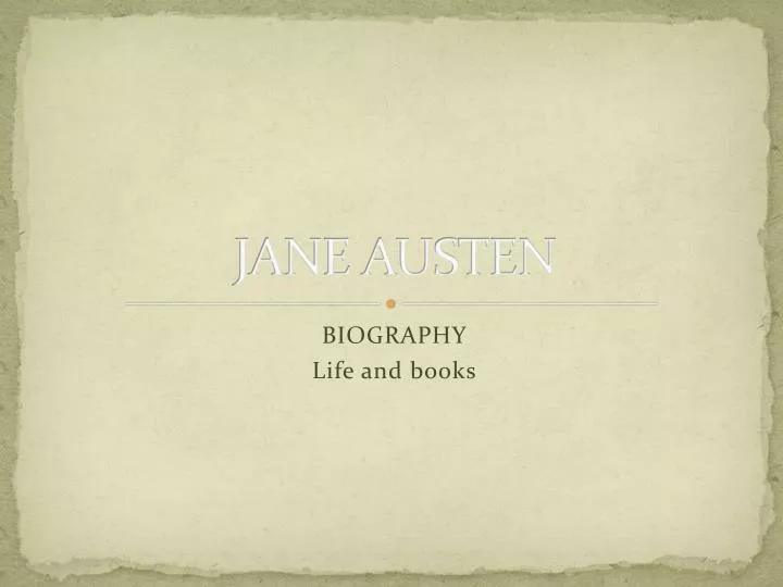 jane austen