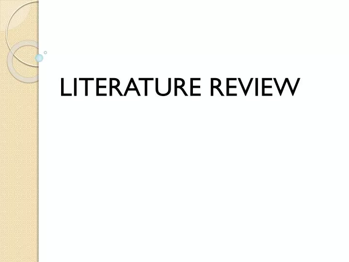 literature review