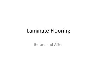 Laminate Flooring