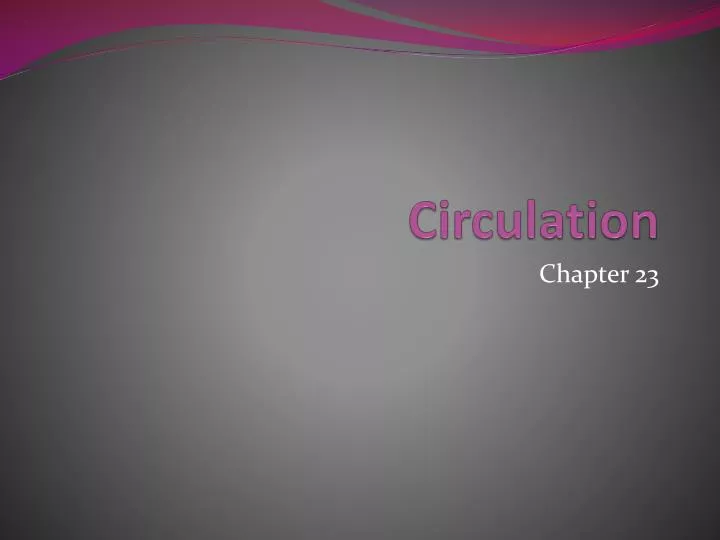 circulation