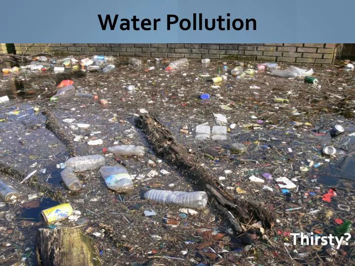 water pollution