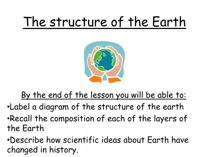 the structure of the earth