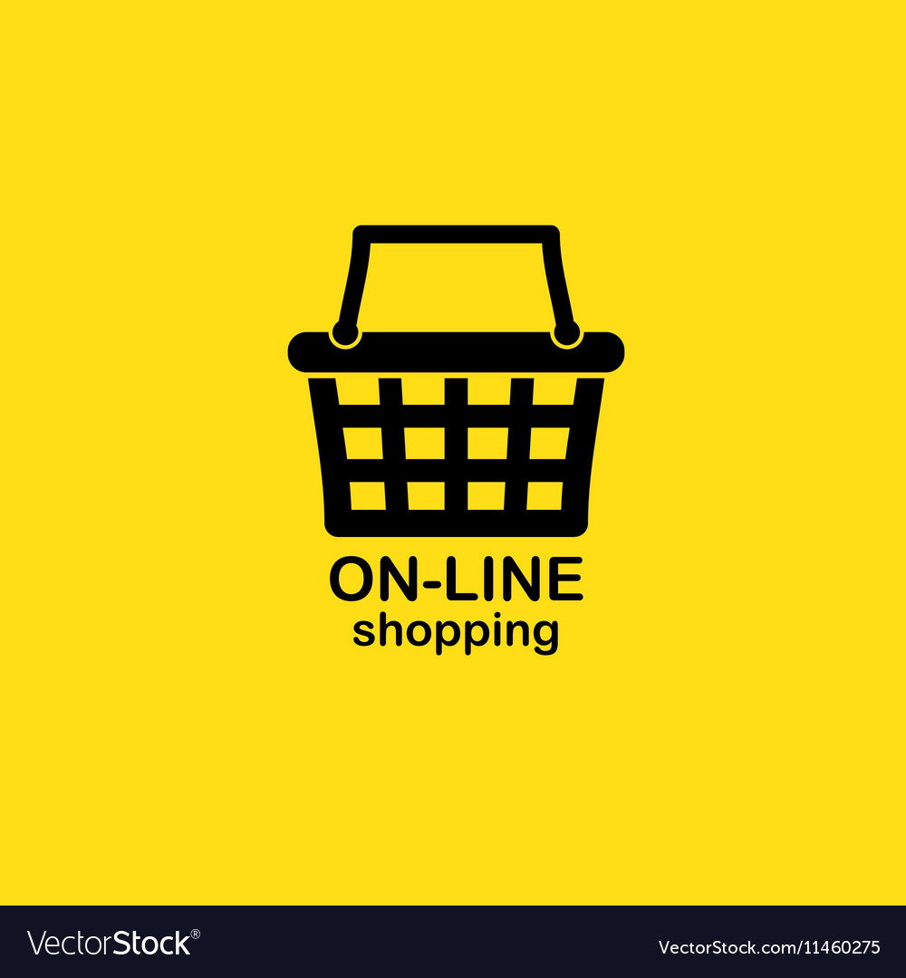 Web shopping background Royalty Free Vector Image