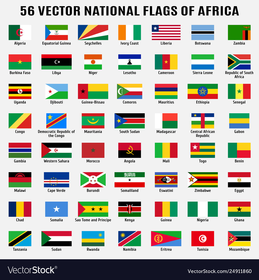 All African Flags