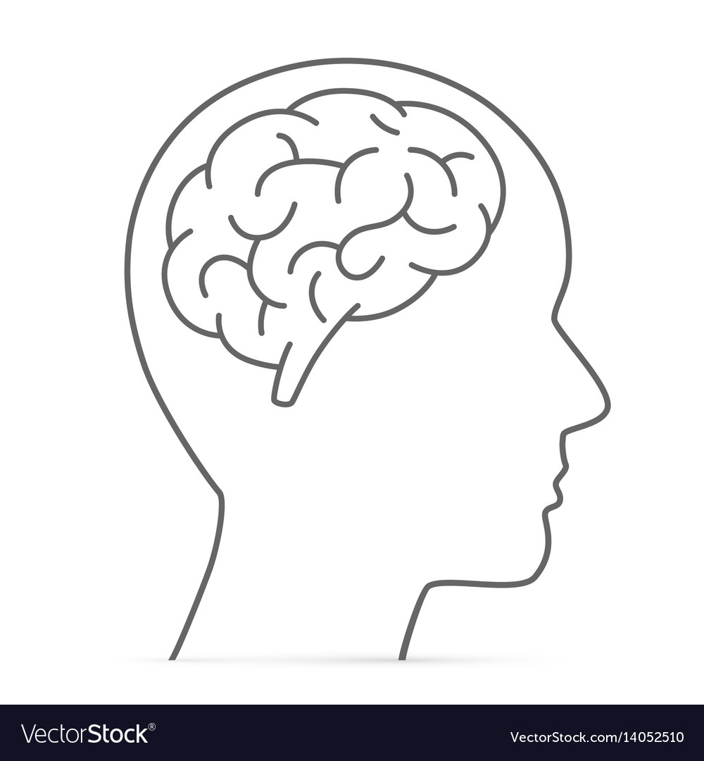 Head Brain Silhouette