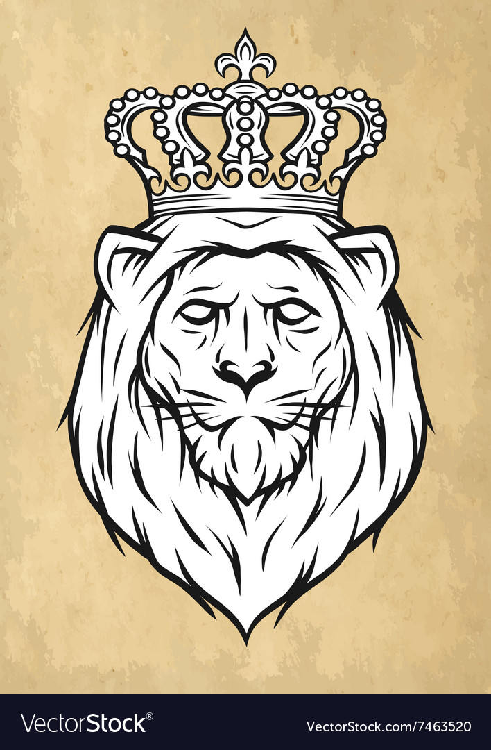 Free Free 251 Lion Head With Crown Svg SVG PNG EPS DXF File