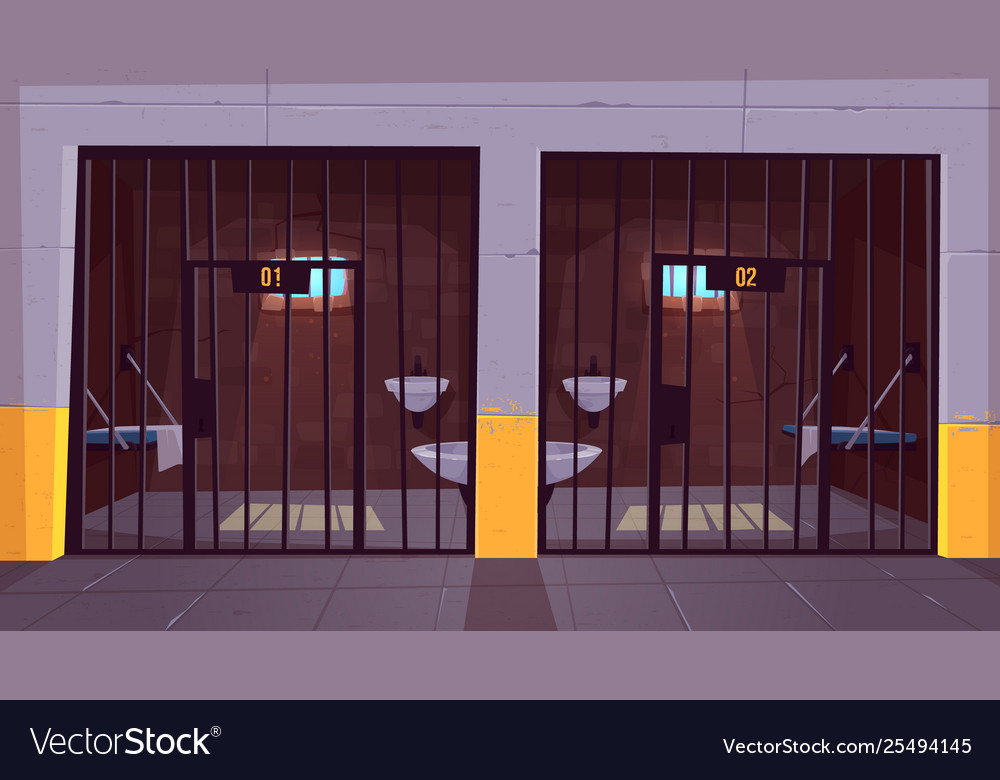 Cartoon Prison Cell