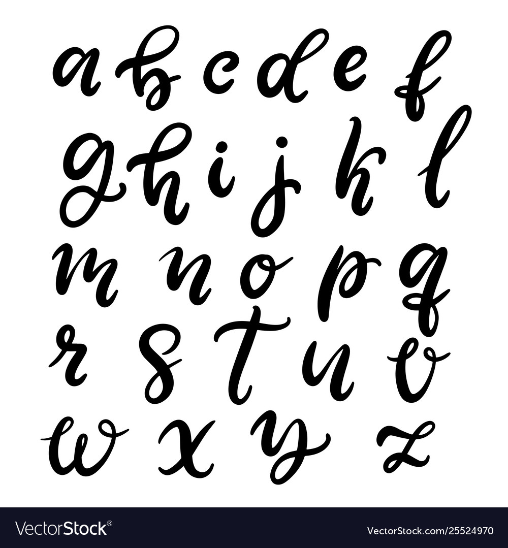 Creative Lettering Styles Alphabet