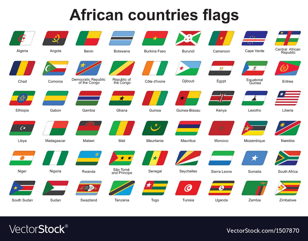 Flags Of African Countries