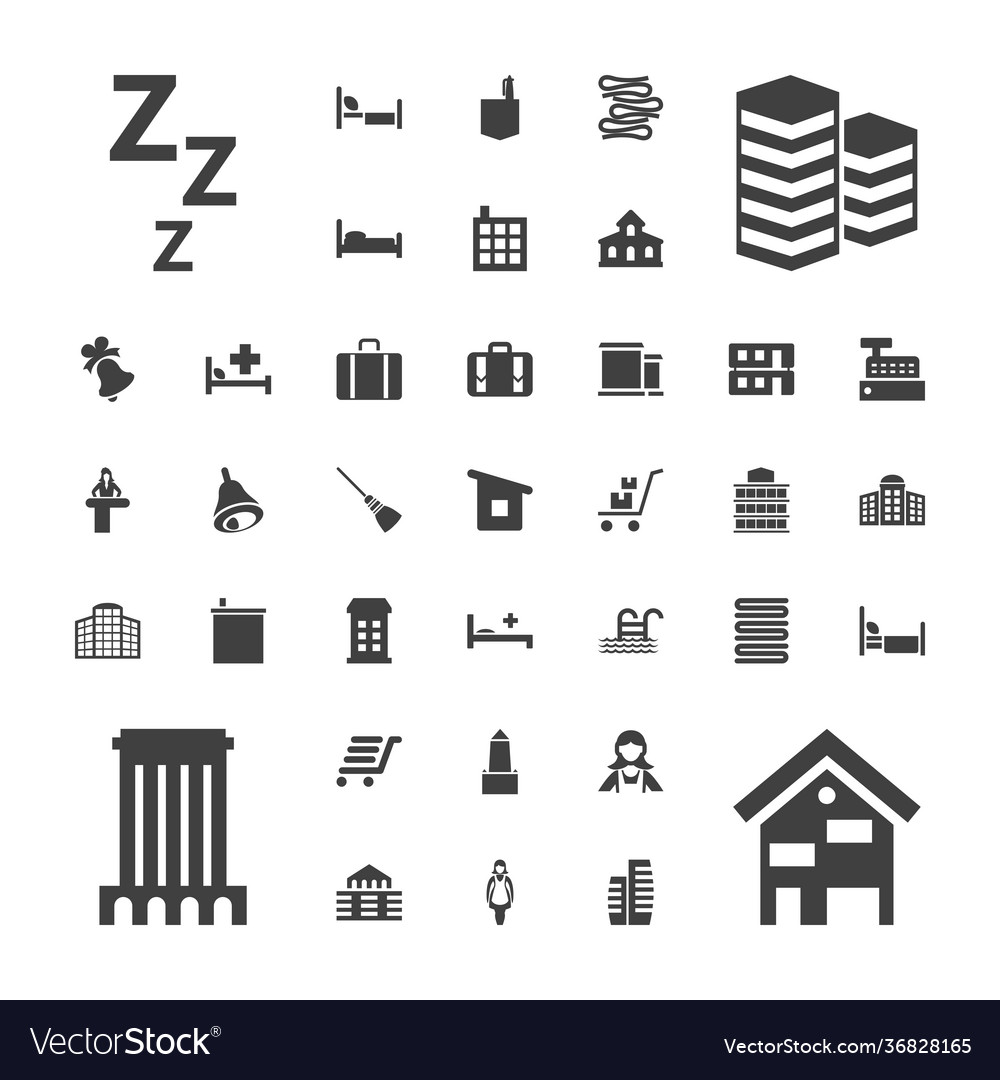 37 hotel icons