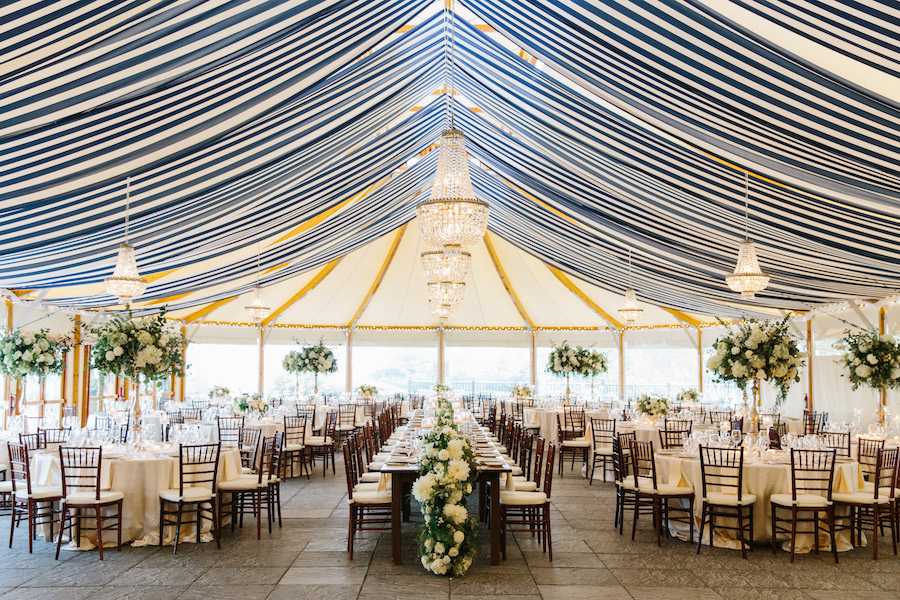 reception tent