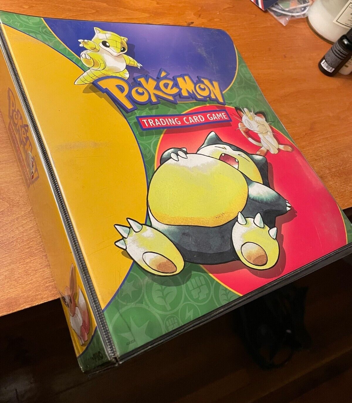 Mavin | Vintage Pokemon Trading Card Game Binder Folder 1999 Snorlax ...