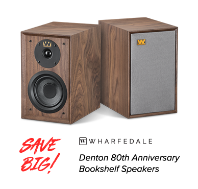 Wharfedale - Denton 80th Anniversary Bookshelf Speakers (Pair)