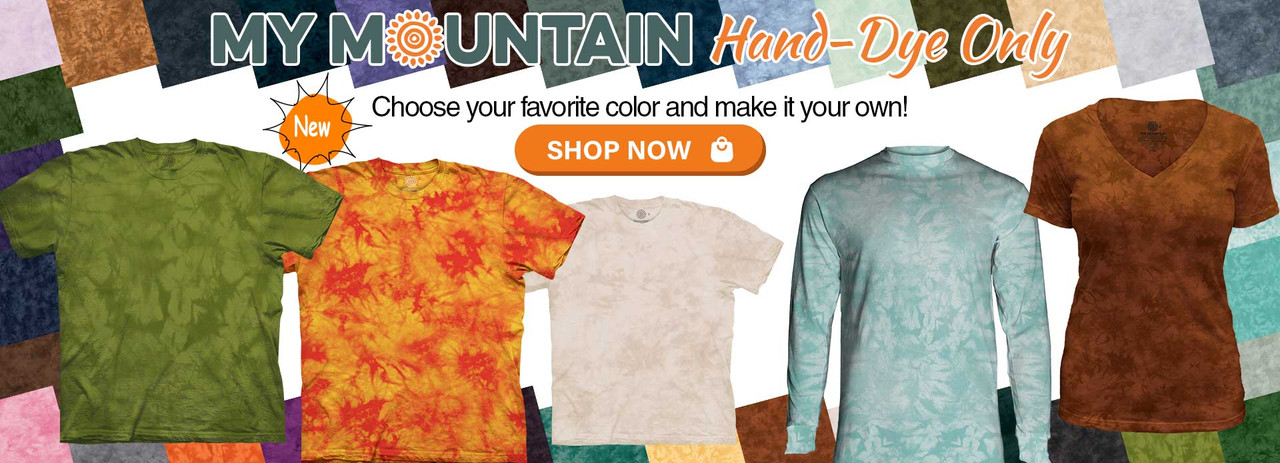 My Mountain Hand-Dye only Adult Youth Long Sleeve & Women's!