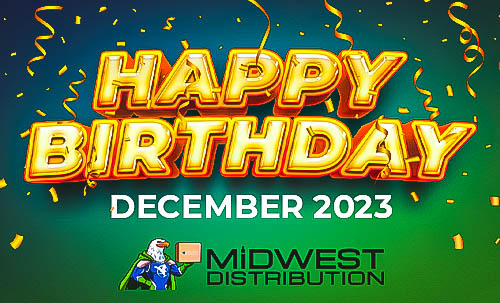 December 2023 Midwest Employee Birthdays