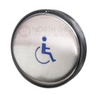 BEA Panther 6-in. Round Push Plate Assembly Handicap Logo 10EMR6L