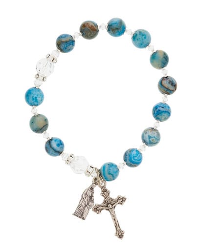 Shop Jesus, Mary, patron saint, and devotional rosary bracelets