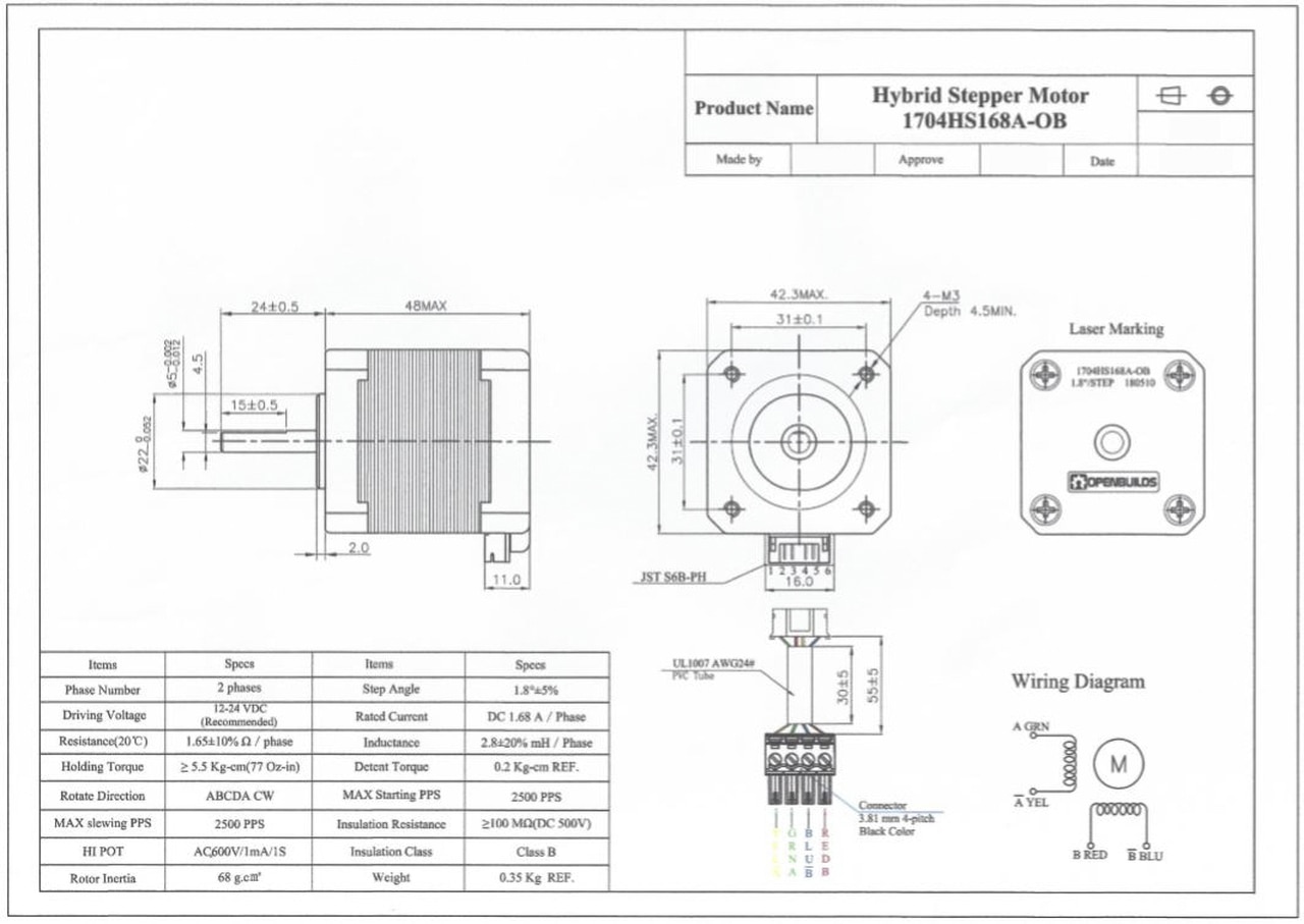 liste Yükselişi verimli biçimde nema 17 stepper motor yeter faktör sezon