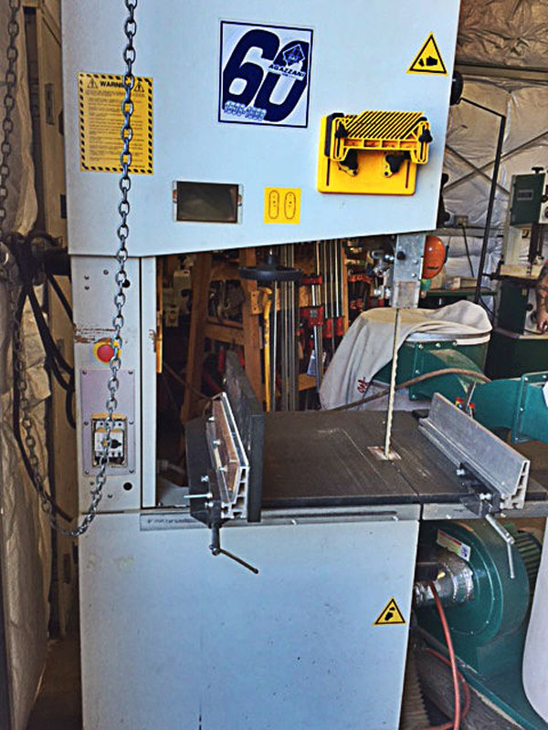 Resawing: Agazzani 18" Bandsaw