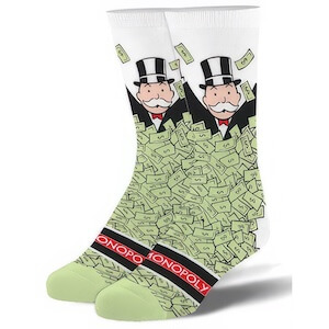 Monopoly Windfall Socks