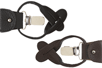 CONVERTIBLE CLIP/BUTTON SUSPENDERS