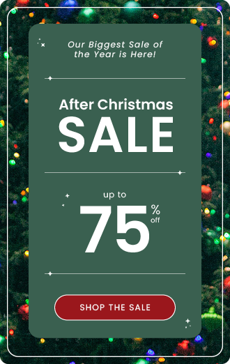 Black Friday Sale - Up to 75% off - SHOP THE SALE