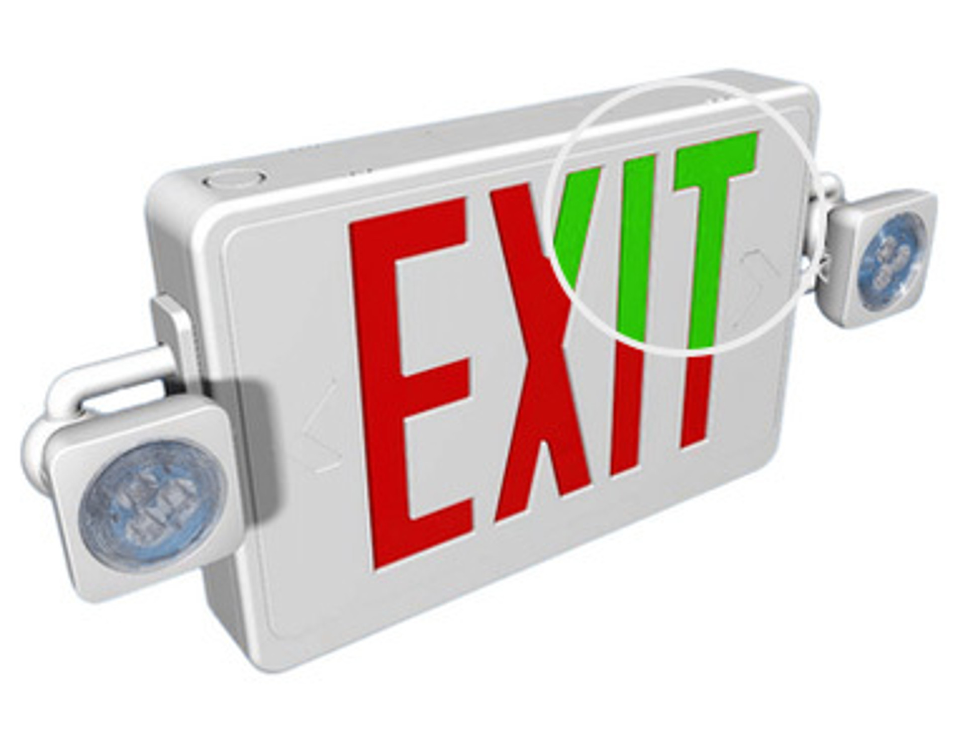 Combo Emergency Exit Signs