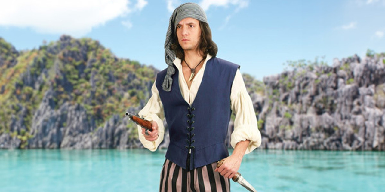 Men's Pirate Clothing & Accessories