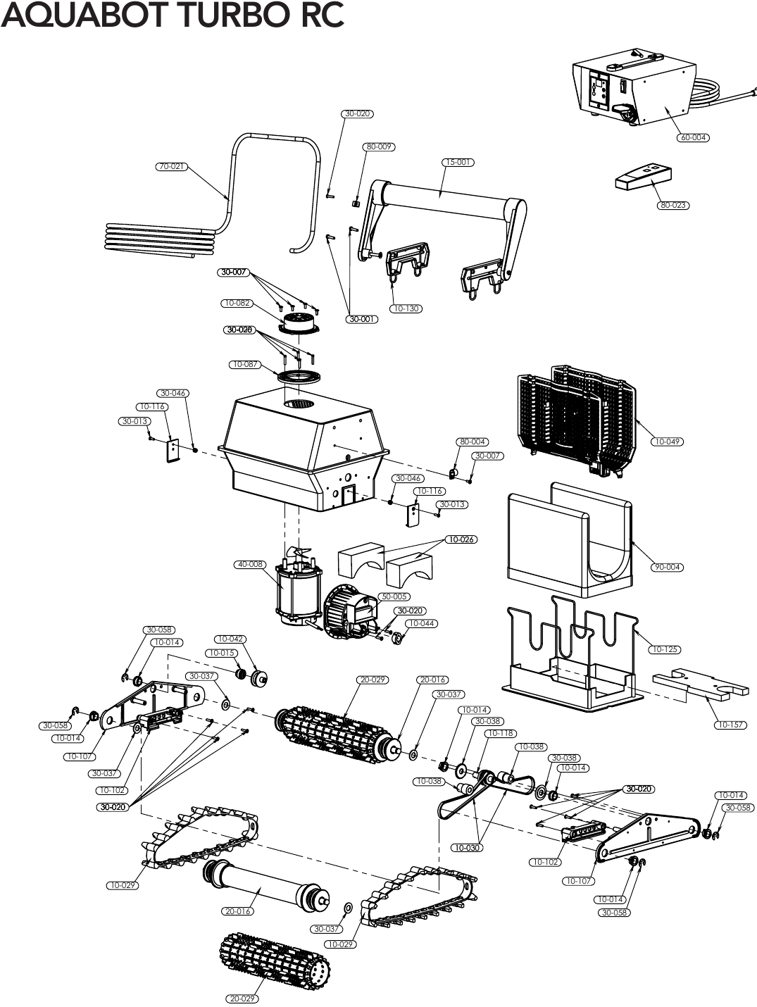 Aquabot Turbo RC Parts