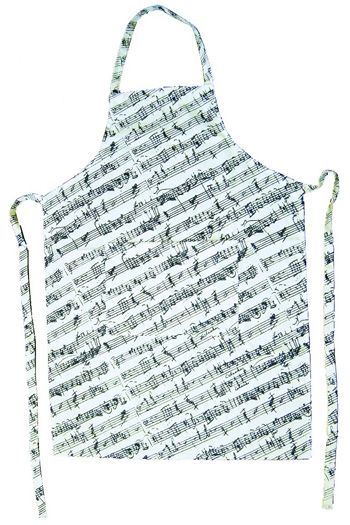 Apron Manuscript Manuscript (Black & White)