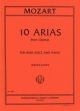 10 Arias: Bass Voice: Vocal & Piano (International)