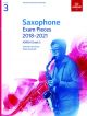 OLD STOCK SALE ABRSM Saxophone Exam Grade 3 2018–2021: Pieces & Download