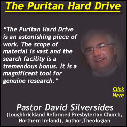 Pastor David Silversides Recommends the Puritan Hard Drive