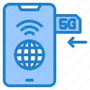 mobile, sim, connection, network