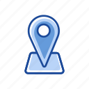 gps, location, map, place