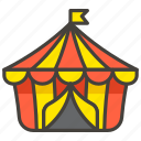 circus, tent