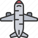 aeroplane, vehicle, flying, transportation, airplane