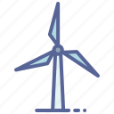 electricity, power, turbine, windmill