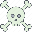 skull, bones, danger, death, hazard, pirates, skeleton