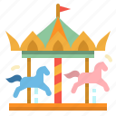 amusement, carousel, circus, fairground, park