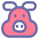 pig, animal, wildlife, zoo, ecosystem