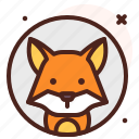 fox, animal, zoo, avatar