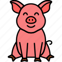 animal, pig, piggy, farm