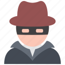 hat, black hat, hacker, thief