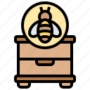 apiary, bee, farm, hive, honeycomb