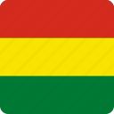 bolivia, country, flag, flags, nation, national, world