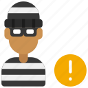 burglar, alert, automated, thief, criminal