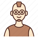 avatar, glasses, user, profile, man, male