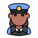 avatar, guard, police, policewoman, professional, woman